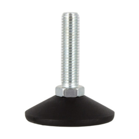 PIEDINO REGOLABILE ACCIAIO ZINCATO MA10 X D 35 MM