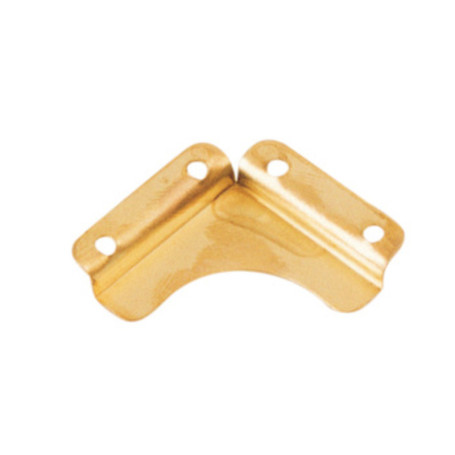 FERMASPECCHI LISCIO ACCIAIO OTTONATO 30X30 MM