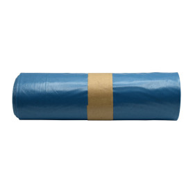SACCHI NETTEZZA U. ROTOLO 70X110 AZZURRO 800 G CA