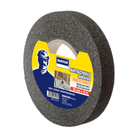 BOSTON NASTRO ANTISDRUCCIOLO 25MMX18M NERO