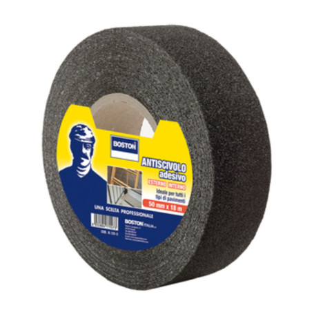 BOSTON NASTRO ANTISDRUCCIOLO 50MMX18M NERO