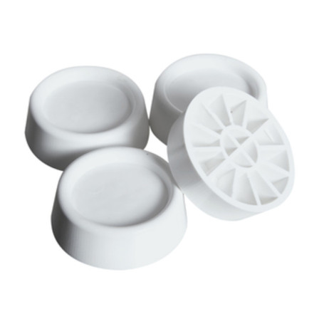 PIEDINO ANTIVIBRANTE P\LAVATRICE E ASCIUGATR. 4 PZ