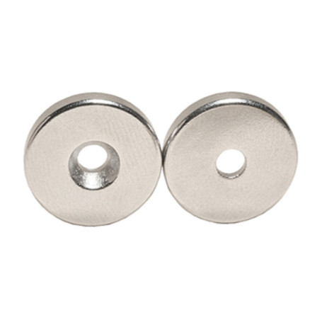 BL BOTTONE MAGNETICO C\FORO SVAS 20X3 MM 2 PZ