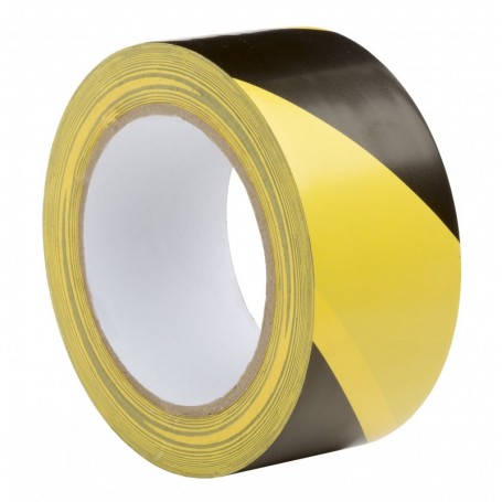NASTRO ADESIVO GIALLO NERO MM.50X33MT.