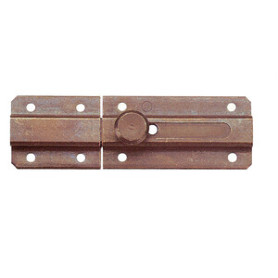 CATENACCIOLO ORIZZONTALE ACCIAIO BRONZ 200 MM