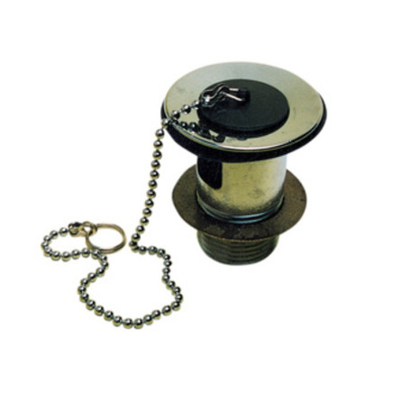 PILETTA LAVABO E BIDET D 11\4 OTTONE CROMO