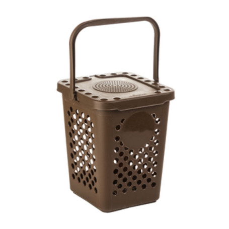 PATTUMIERA  10 L ECOPLUS C\MANIGLIA FORATA MARR