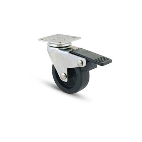 RUOTA MOBILE D 50 MM GOMMA 220BIS PIASTRA C\FRE