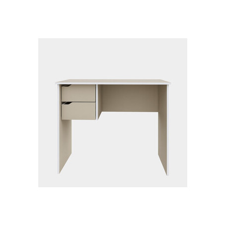 SCRITTOIO 2 CASSETTI 90X50X73 CM AVANA