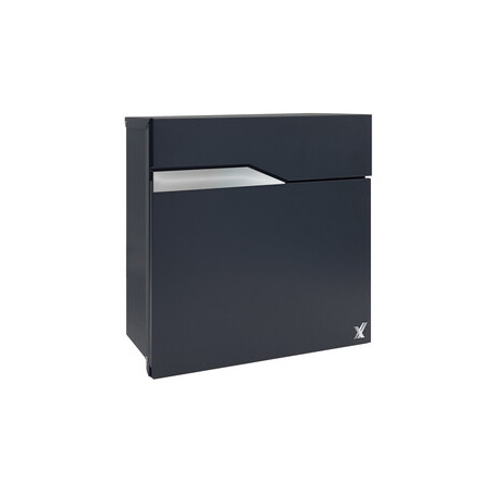 CASSETTA POSTALE ALUBOX NETTUNO 37X11X37 GRIGIO