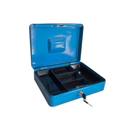 C CASSETTA PORTAVALORI BLU 5015 25X18X9CM