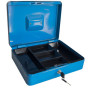C CASSETTA PORTAVALORI BLU 5015 25X18X9CM