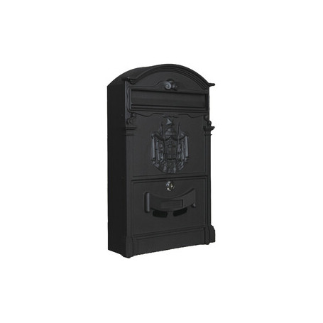 C CASSETTA POSTALE REGIA NERO 9005 25