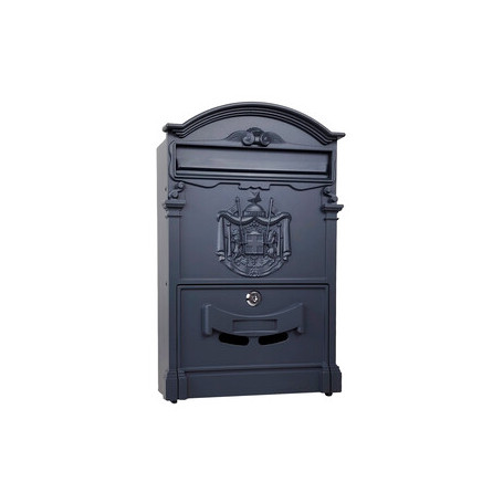 C CASSETTA POSTALE REGIA ANTRACITE 7016 25.5X9X41CM