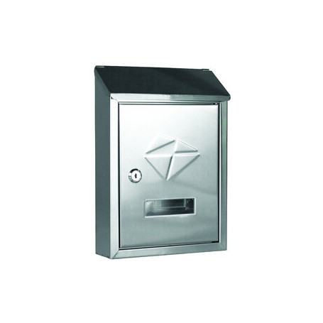C CASSETTA POSTALE NEPAL INOX 304 20.5X6.8X30CM