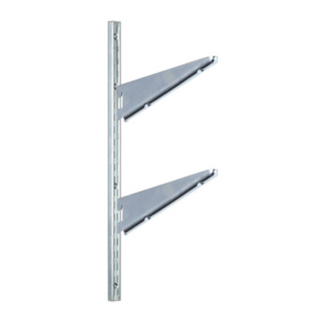 REGGIMENSOLA 2 GANCI 2770 ZINCATO 20 CM