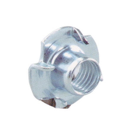 FONDELLO A 4 PUNTE ACC ZINC  6MA D 16X 9 MM