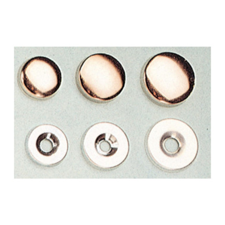 SC BORCHIA COPRIVITE OTTONE NICHELATO 14 MM DA 12 PZ
