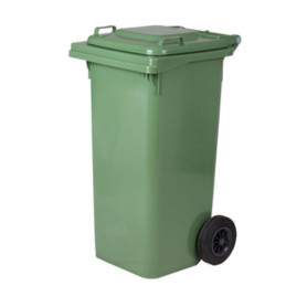 PATTUMIERA 120 L C\RUOTE VERDE MP