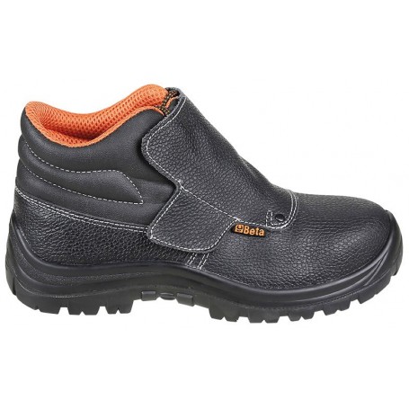 SCARPE ALTE SALDATORE 7245BK"BETA" S3 N.45