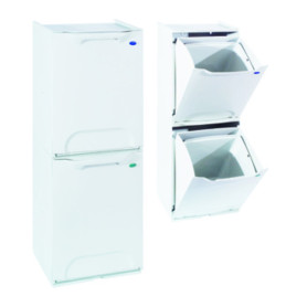 PATTUMIERA MODULARE C\SECCHIO 20 L BIANCO