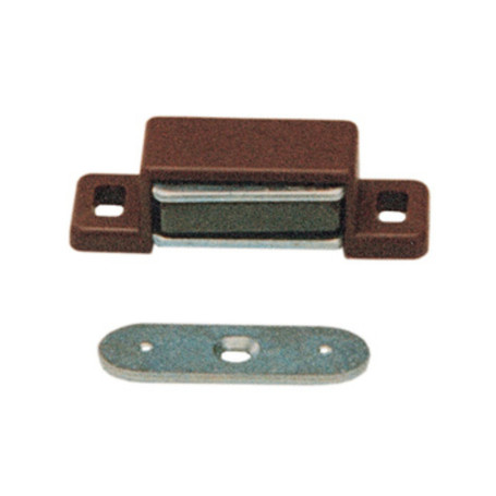 SC CHIUSURA MAGNETICA RETTANGOL BIANCO 2 PZ*