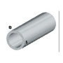 PROFILO ARGENTO H.200 CM TUBO TONDO  6X1 MM**