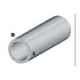 PROFILO ARGENTO H.200 CM TUBO TONDO  8X1 MM**