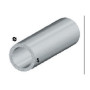 PROFILO ARGENTO H.200 CM TUBO TONDO 10X1 MM**