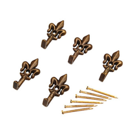 BL GANCIO P\QUADRO GIGLIO 32 MM BRON N. 0 5 PZ*