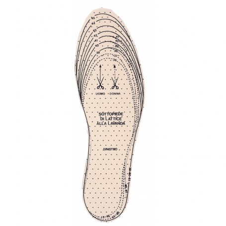 SOLETTE DX-SX "LAVANDA" MIS.DA 36 A 46