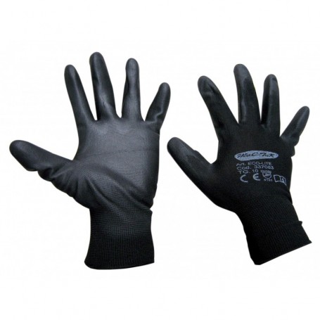 GUANTI NYLON POLIURETANO ECO-LITE NERO TG.7