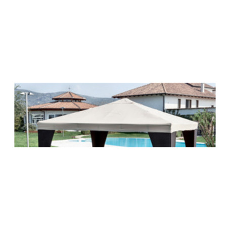 C TOP RICAMBIO P\GAZEBO LEGNO 3X3M POLIEST VERDE