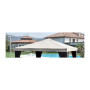 TOP RICAMBIO P\GAZEBO LEGNO 300X400 POLIEST VERDE
