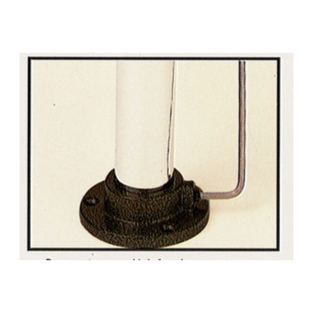 BL GHIERA DI FISSAGGIO P\TUBO VERNIC NERO 2 PZ