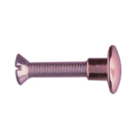 VITE P\SEDIA 30 MM BORCHIA OTTONE NICHELATO