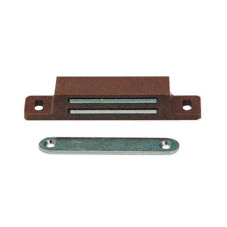 CHIUSURA MAGNETICA GIGANTE 87X18 MM MARRONE**