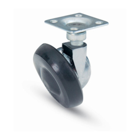 BL RUOTA SEMISFERICA PIASTRA 40 MM CROMO 2 PZ