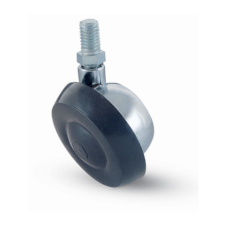 BL RUOTA SEMISFERICA PERNO D.40 CROMO 2 PZ