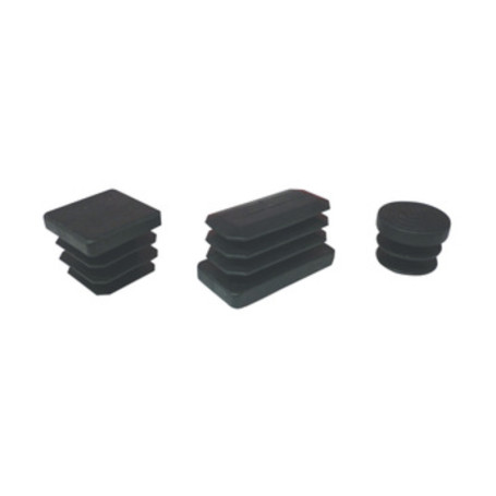 BL PUNTALE ALETTATO 25X25 MM NERO 8 PZ