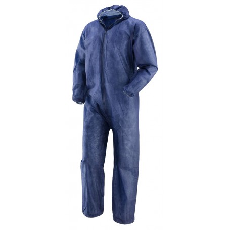 TUTA DA LAVORO MONOUSO COL. BLU  TG.XXL 40GR.