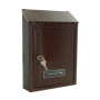 CASSETTA POSTALE GARDEN ACCIAIO MARRONE TX0080