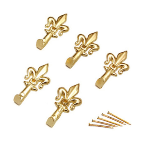 BL GANCIO P\QUADRO GIGLIO 36 MM ORO L N. 1 5 PZ*