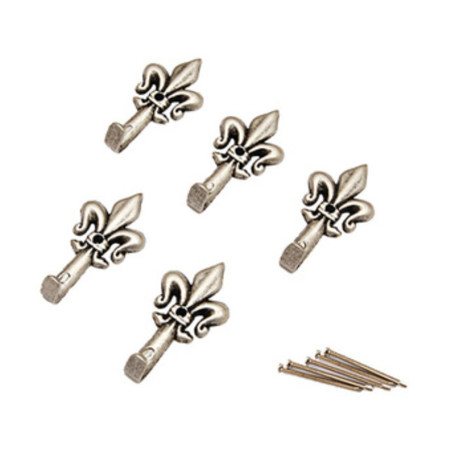 BL GANCIO P\QUADRO GIGLIO 32 MM ARGEN N. 0 5 PZ*