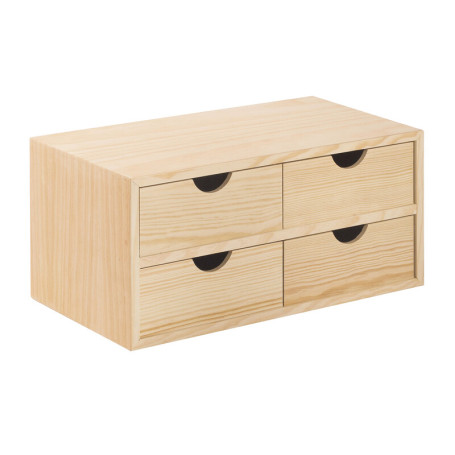 CASSETTIERA MINI 4 CASSETTI 40X20X18