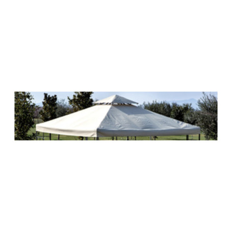 C TOP RICAMBIO P\GAZEBO 3X3M ALGERI ECRU