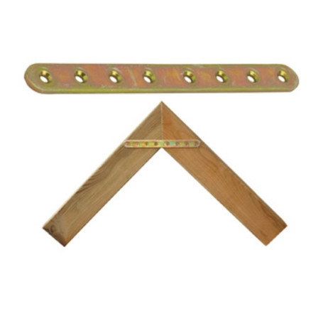 PIASTRA 767 DIRITTA ACCIAIO TROPIC 20X4