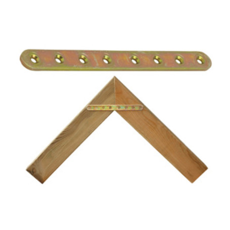 PIASTRA 778 DIRITTA ACCIAIO TROPIC 20X2