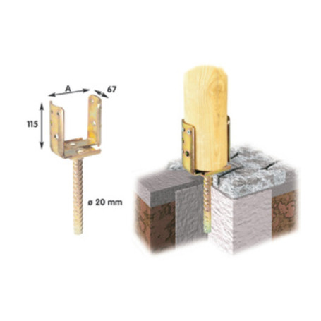PIASTRA 938 ANCORAGGIO C\ZANCA ACC TROP D 70\150