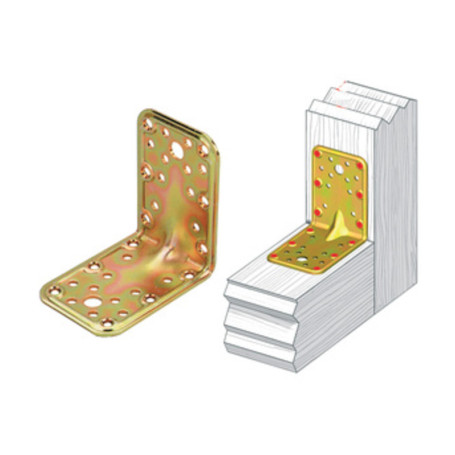 PIASTRA 773 ANGOLARE ACCIAIO TROPIC 65X90X90 MM